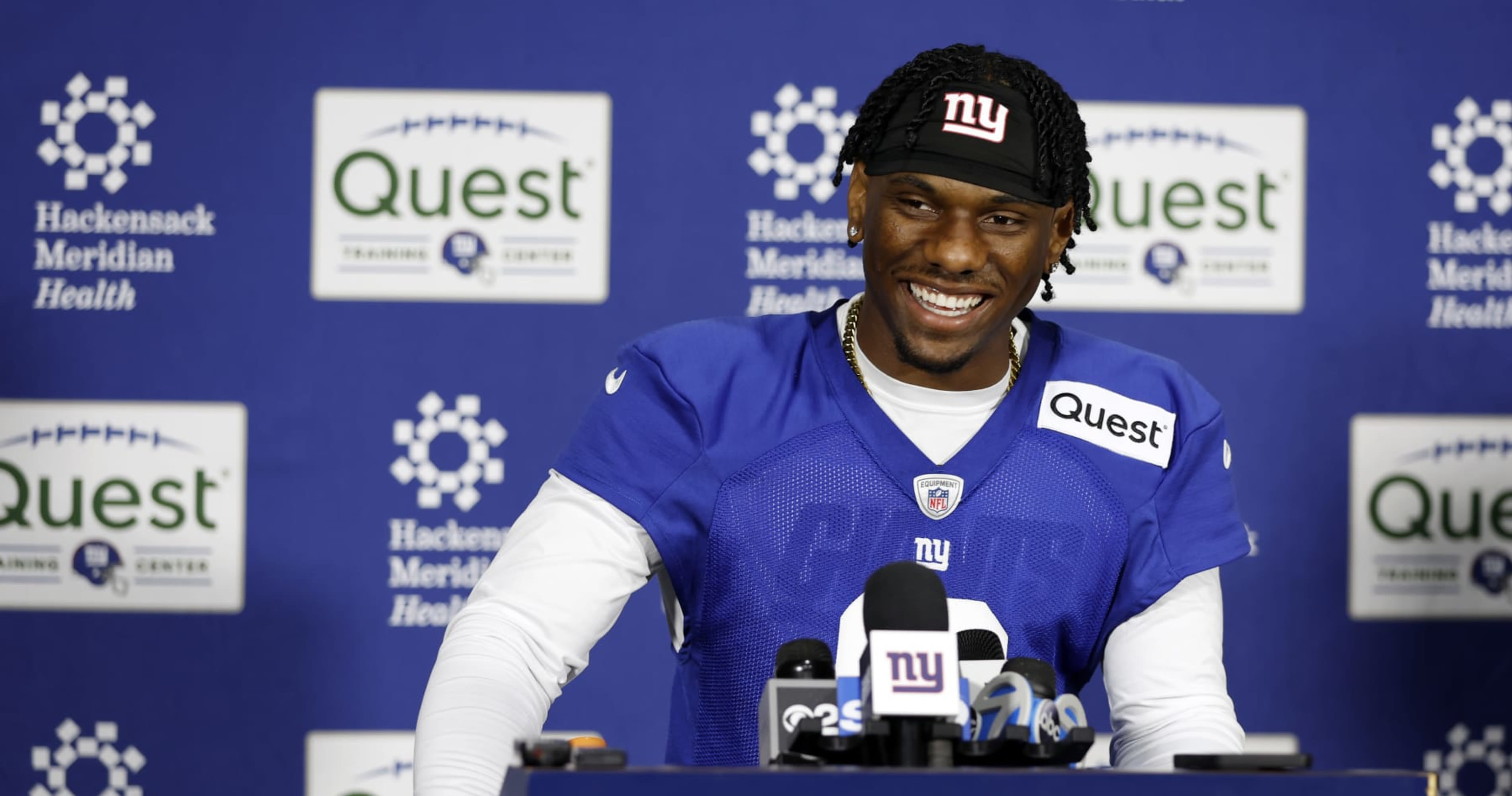 Video: Malik Nabers Shades Giants' Alternate Uniforms; 'Gonna Be Hard to Swag It Out'