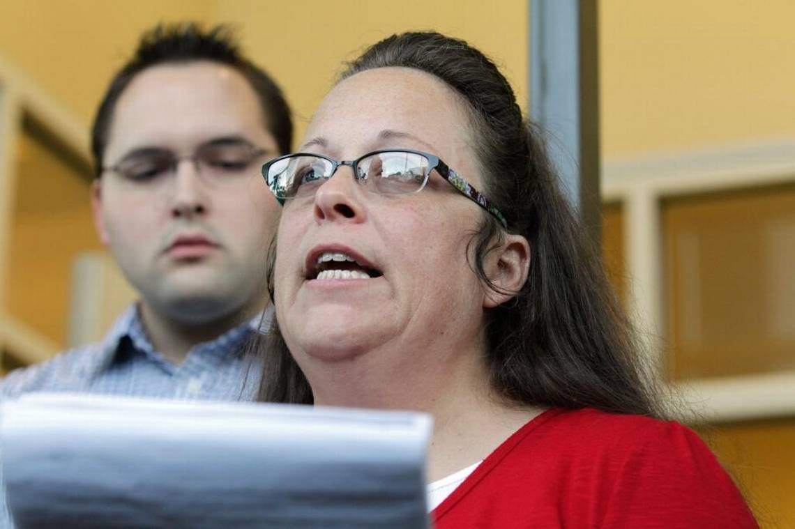 KY clerk who denied marriage licenses to gay couples wants Supreme Court ruling overturned