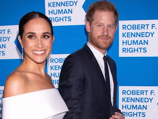 Meghan Markle Wows At Hamptons Business Summit In £464 Suit & Princess Diana's Cartier Watch