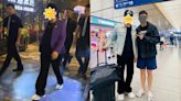 前TVB黃金配角機場與粉絲友善合照 曾因登台疑似黑面被斥耍大牌