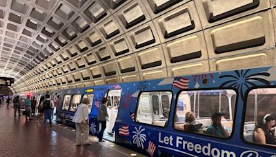 ‘Let Freedom Ride’: Metro unveils Fourth of July train design