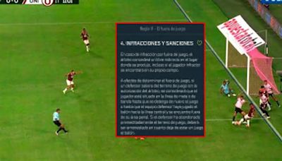 Exárbitro FIFA revela por qué fue mal anulado el gol de Flores: "Existe justicia divina"