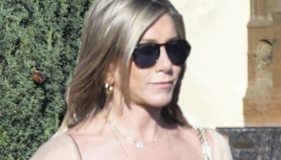 Jennifer Aniston heads to the funeral of her manager's mom