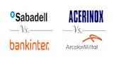 Acerinox y Sabadell: valores que mejoran a sus comparables del Ibex 35