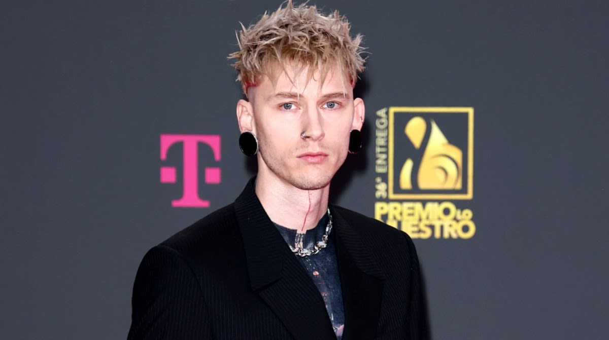 Machine Gun Kelly Debuts New Cosmetically Enhanced Vampire 'Fangs'