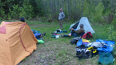 Wind brought challenges in a wilderness expedition in Quebec