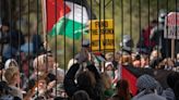 Multitudinarias acampadas a favor de Palestina y contra Israel en los campus universitarios de EEUU