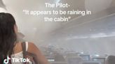 Viajaban con destino a Nueva York y una extraña niebla invadió el avión: “Parece estar lloviendo en la cabina”