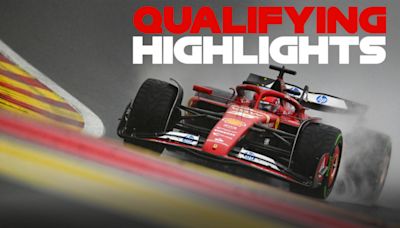 Watch the qualifying action in Spa as Leclerc inherits pole