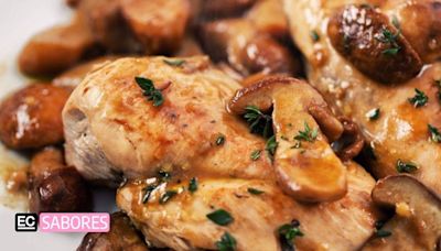 Pollo Champiñón Delicioso: Una receta irresistible para paladares exigentes