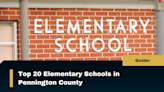 Check out the top 20 elementary schools in Pennington County
