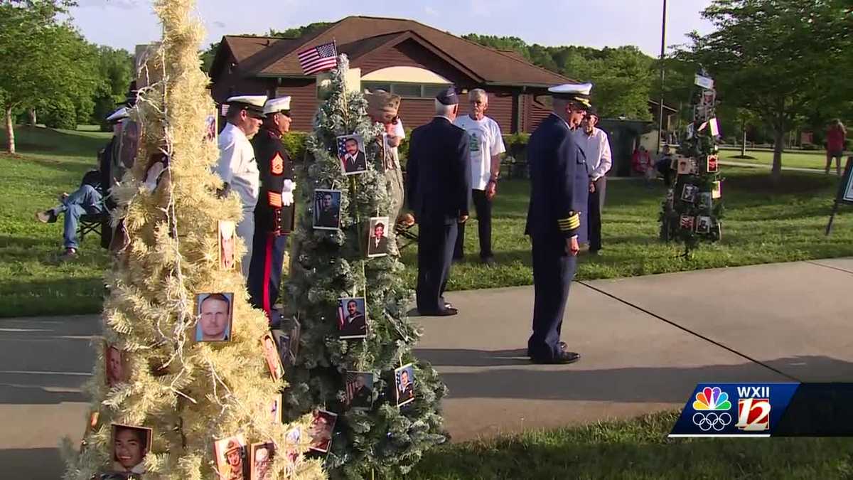 Tree of Valor holds 'A Warrior's Light' ceremony to honor fallen soldiers through twinkling trees