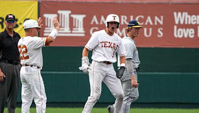 Colorado Rockies select Texas 1B/OF Jared Thomas with the No. 42 pick