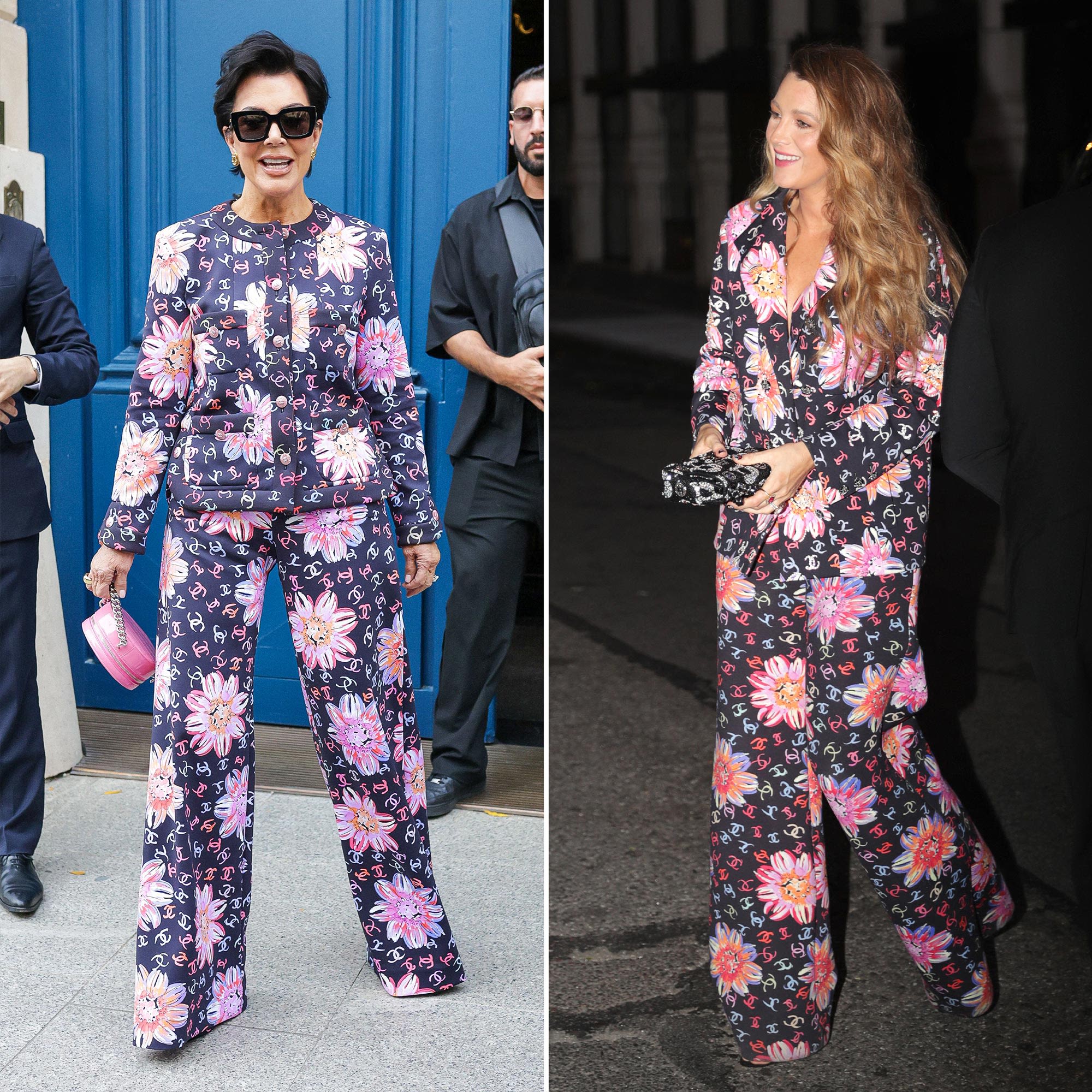 Kris Jenner Rocks the Exact Chanel Floral Suit Blake Lively Just Wore