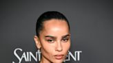 Zoë Kravitz Freed the Nipple in a Sheer Backless Dress for a Night Out With Channing Tatum