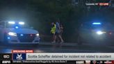 World No. 1 Scottie Scheffler detained in handcuffs by police en route to Valhalla Golf Club during traffic incident