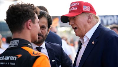 Trump told Lando Norris he was his ‘lucky charm’ in congratulatory chat