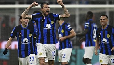 Inter celebró ante su clásico rival: venció 2-1 a Milan y se coronó campeón de la Serie A