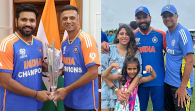 Ritika Sajdeh Shares Sweet Note For Rohit Sharma's 'Work Wife' Rahul Dravid As His Coaching Tenure Ends