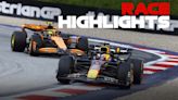 Watch the highlights from a dramatic Austrian GP