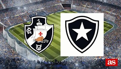 Vasco da Gama 1-1 Botafogo: resultado, resumen y goles