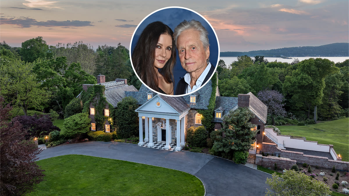 Catherine Zeta-Jones and Michael Douglas’s House in Photos