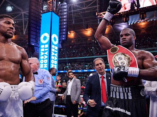 Boxing divisional rankings: Daniel Dubois moves up and Anthony Joshua falls -- how far?