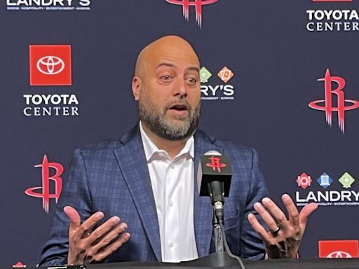After Rockets’ lottery luck, Rafael Stone excited by top of 2024 NBA draft pool