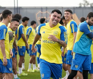 Gary Medel en Boca: la idea de Riquelme es que el chileno sea la voz de mando tanto dentro como fuera de la cancha