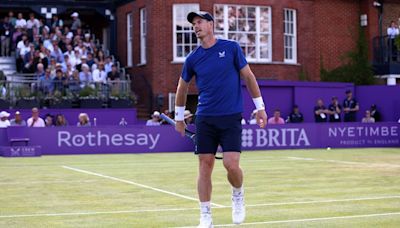 Injured Murray withdraws from Queen's Champs