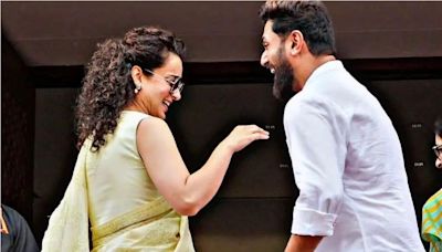 Kangana Ranaut Gives Ex Co-star Chirag Paswan A Low-five In Parliament, Candid Moment Goes Viral; Watch - News18