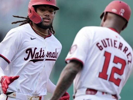 Top prospect James Wood hits first major league homer as Nationals cruise past Cardinals 14-6