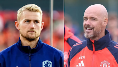 Erik ten Hag speaks out on Man Utd bid to sign Matthijs de Ligt