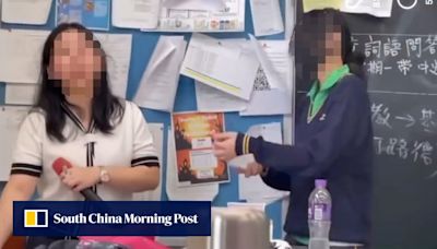 Hong Kong school must account for video of students’ antics with national anthem