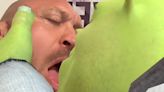 Ryback Makes Out With Shrek On TikTok