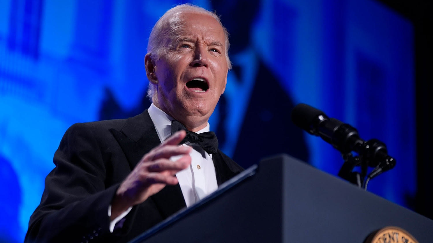 WATCH: President Biden jokes about Trump's legal battles, Lauren Boebert at White House Correspondents’ Dinner