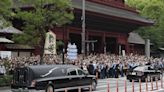Japan says its final goodbye to slain former leader Shinzo Abe