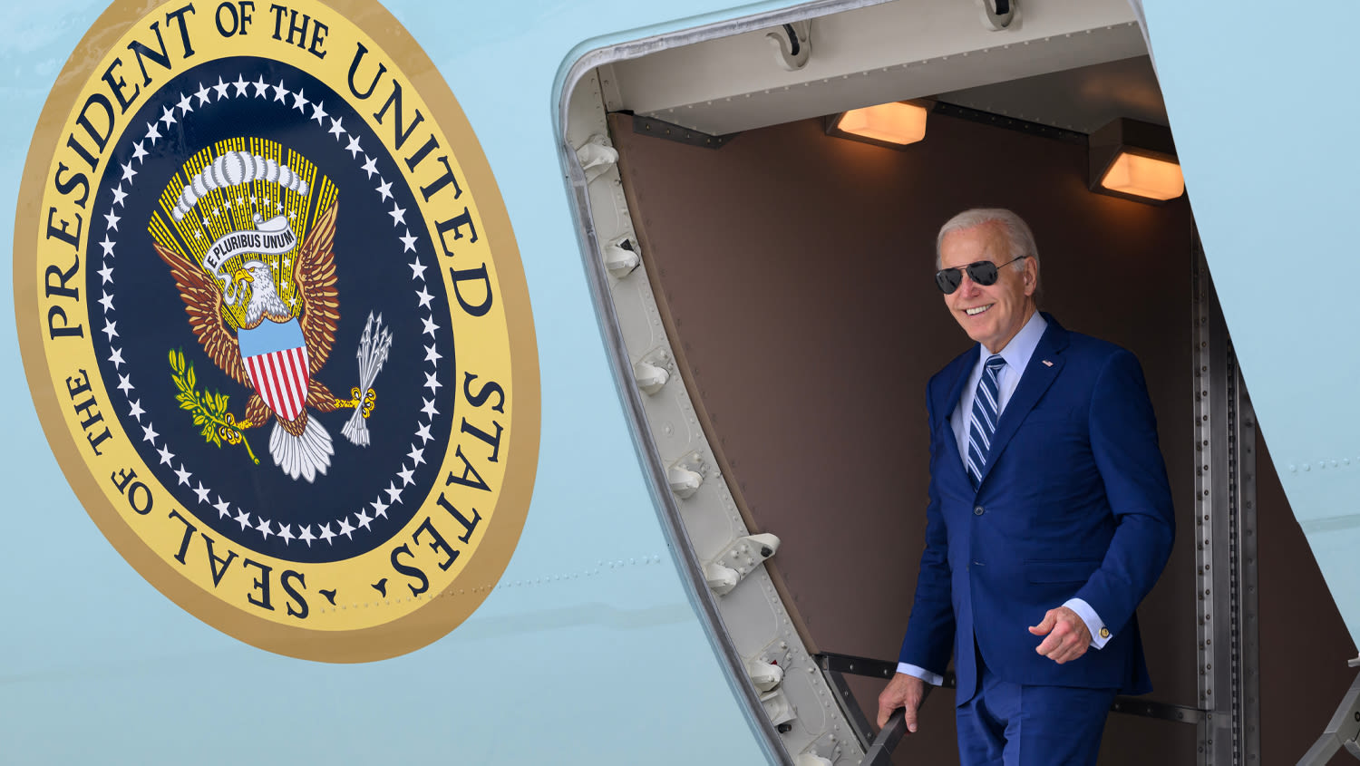 Joe Biden And Donald Trump Arrive In Atlanta For CNN Presidential Debate