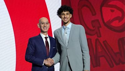 NBA Draft 2024: France's Zaccharie Risacher Selected as No.1 Pick by Atlanta Hawks in Historic Draft for France - News18