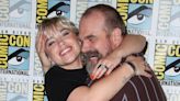 Florence Pugh and David Harbour attend Marvel Press Line in San Diego