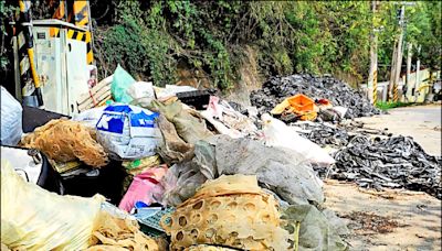 遭外來廢棄物入侵 苗栗大湖緝凶