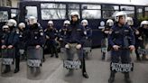 Mob of Greek volleyball fans severely injure riot police