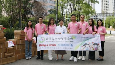 山海相隔心連心 香港兒童少年基金會探訪白血病患兒