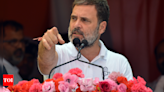 'Cheap politics': Congress hits back at BJP over its 'Rahul encourages violence against PM' remark | India News - Times of India