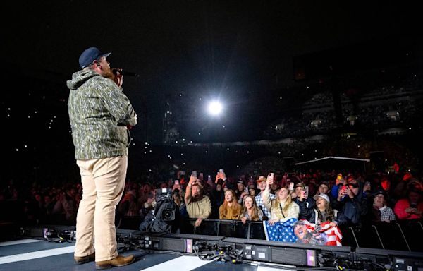 Photos: Inside country music star Luke Combs’ concert at Penn State’s Beaver Stadium