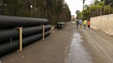 Se inician las obras para evitar inundaciones en la carretera de Santa Pola