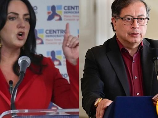 María Fernanda Cabal le responde al presidente su mensaje diciendo que no le interesa la reelección: “Empiece por trinar menos”