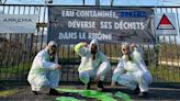 Protestos em França para denunciar atividades cancerígenas de empresa química