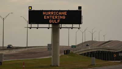 Beryl bears down on Texas, where it's expected to hit Monday and regain hurricane strength