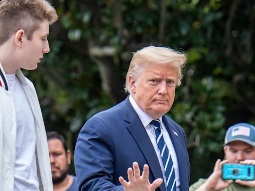 Trump Appears To Be Ditching Son Barron’s Graduation For Minnesota Event